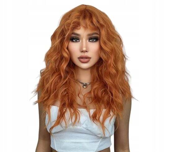 Парик рыжий, женские парики, натуральный + шапочка, inna
Парик рыжий, женские парики, натуральный + шапочка, inna