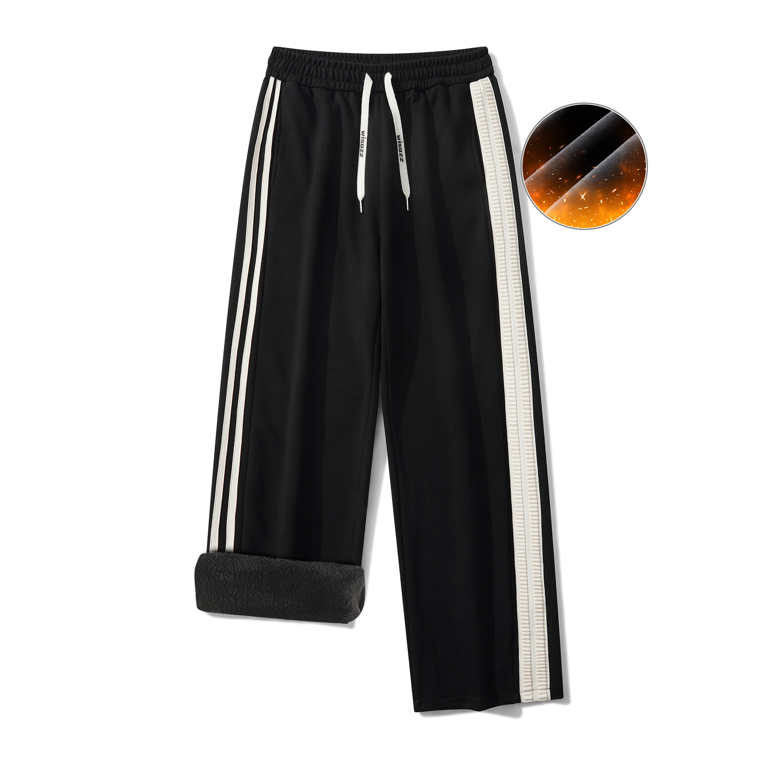 Wisozz Повседневные брюки унисекс, Черный
Wisozz Повседневные брюки унисекс, Черный