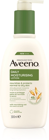 Питательный увлажняющий крем Aveeno Daily Moisturising Lotion, 300 ml
Питательный увлажняющий крем Aveeno Daily Moisturising Lotion, 300 ml