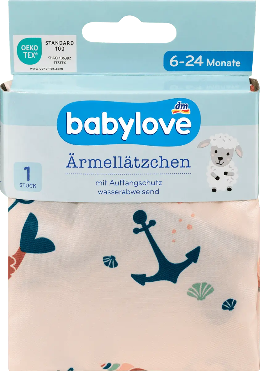 Нагрудник с рукавами розовый 1шт. babylove
Нагрудник с рукавами розовый 1шт. babylove