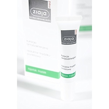 Med антибактериальное точечное средство от прыщей 15 мл, Ziaja 
Med антибактериальное точечное средство от прыщей 15 мл, Ziaja