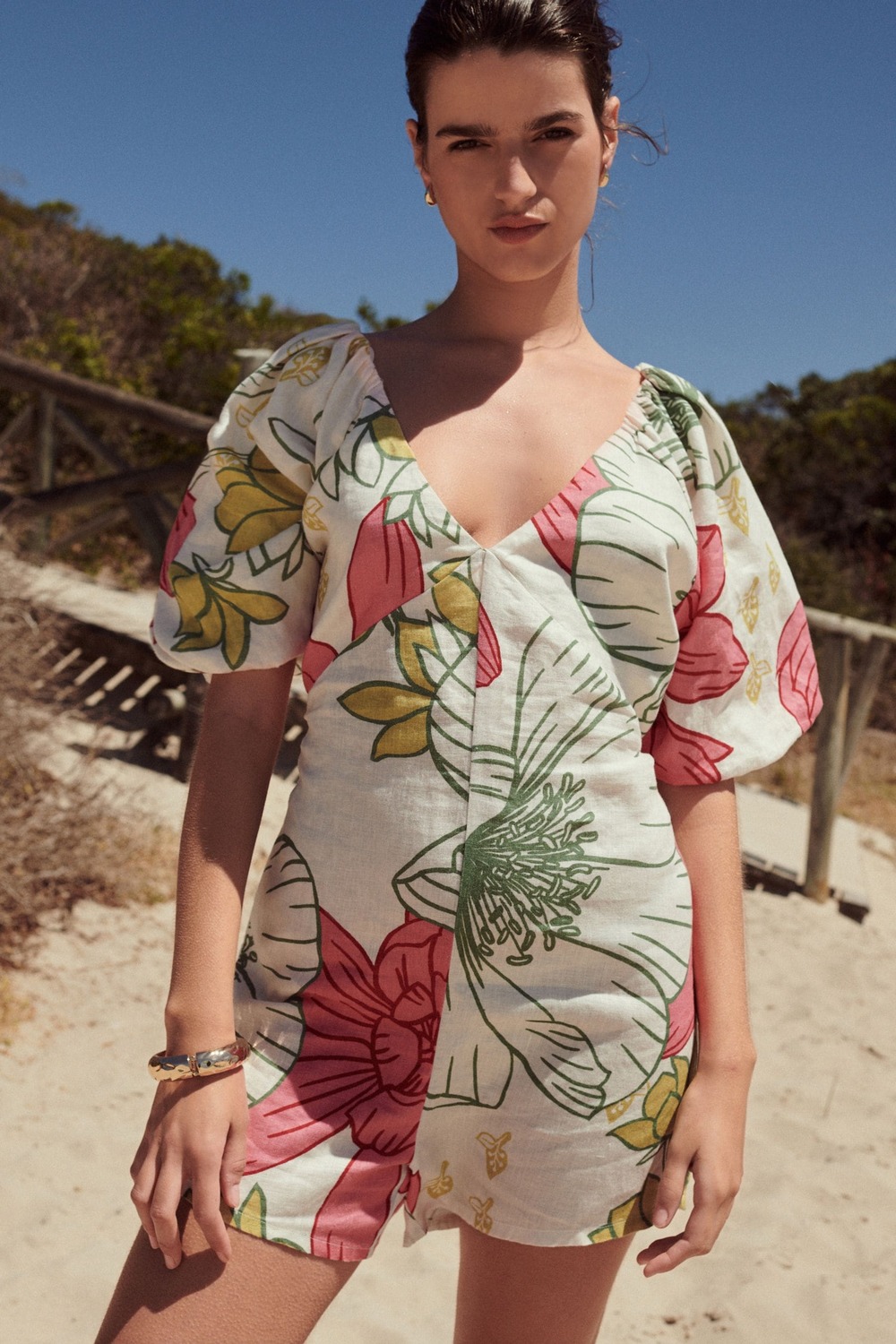 Комбинезон с пышными рукавами Next, экрю
Комбинезон с пышными рукавами Next, экрю