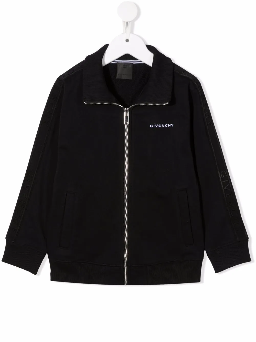 Спортивная куртка с вышитым логотипом Givenchy Kids, черный
Спортивная куртка с вышитым логотипом Givenchy Kids, черный