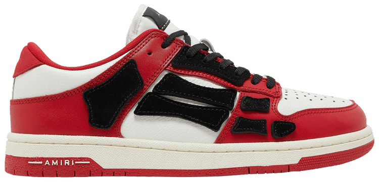 Кроссовки Amiri Skel Top Low 'Red', красный 
Кроссовки Amiri Skel Top Low 'Red', красный