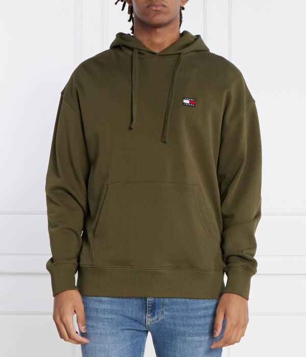 Толстовка Tommy Jeans Regular Fit, хаки 
Толстовка Tommy Jeans Regular Fit, хаки