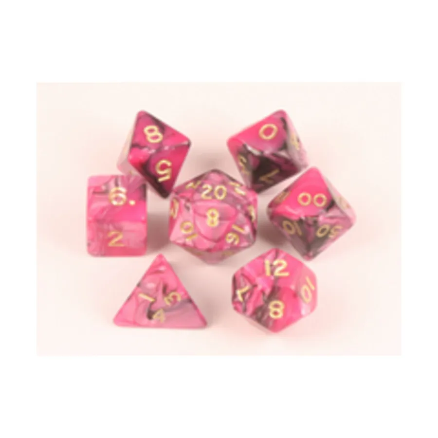 Полиэфирный комплект Розовый с черным (7), Dice - Toxic, 16mm Poly Sets (Crystal Caste)
Полиэфирный комплект Розовый с черным (7), Dice - Toxic, 16mm Poly Sets (Crystal Caste)