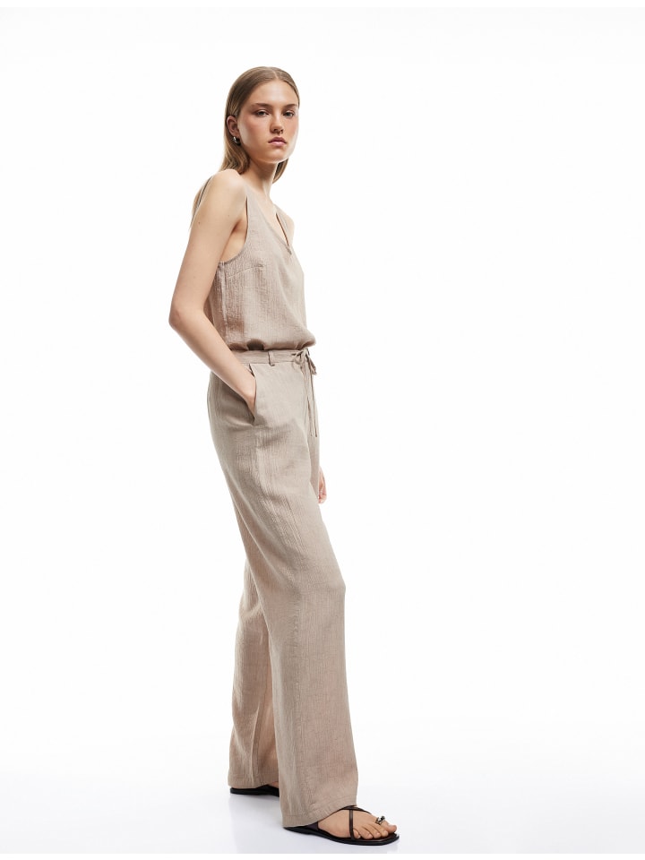 Брюки бежевого цвета KOTON
Брюки бежевого цвета KOTON