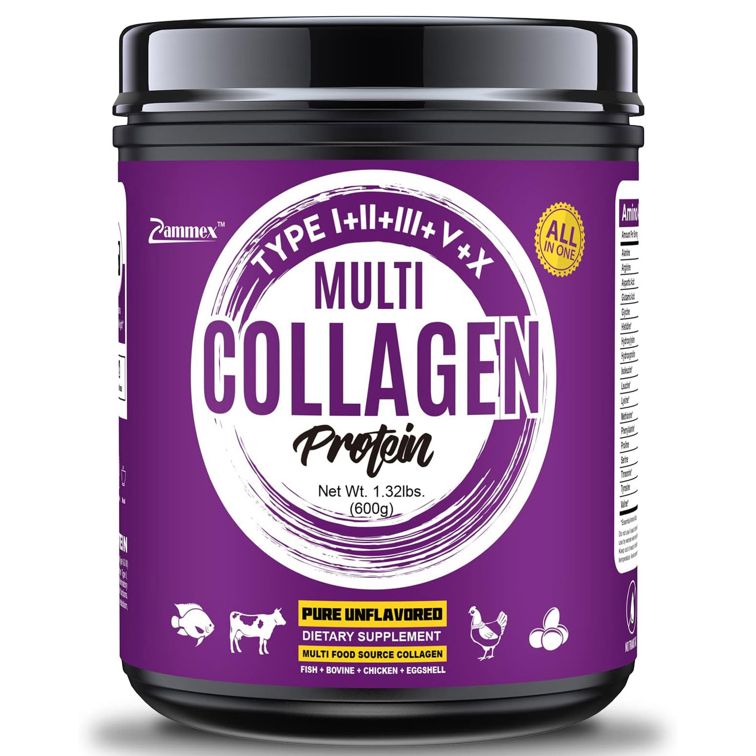 Коллаген Zammex Multi Protein, 600 гр
Коллаген Zammex Multi Protein, 600 гр