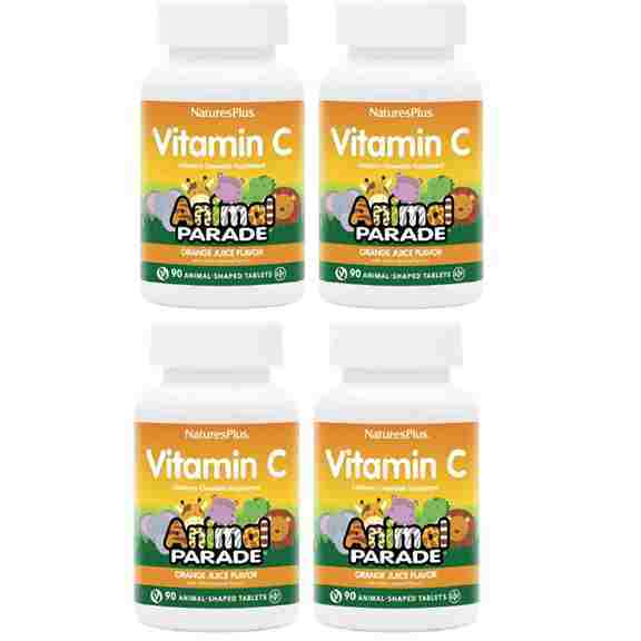 Витамин C для детей NaturesPlus Animal Parade Vitamin C, 4 упаковки по 90 таблеток
Витамин C для детей NaturesPlus Animal Parade Vitamin C, 4 упаковки по 90 таблеток