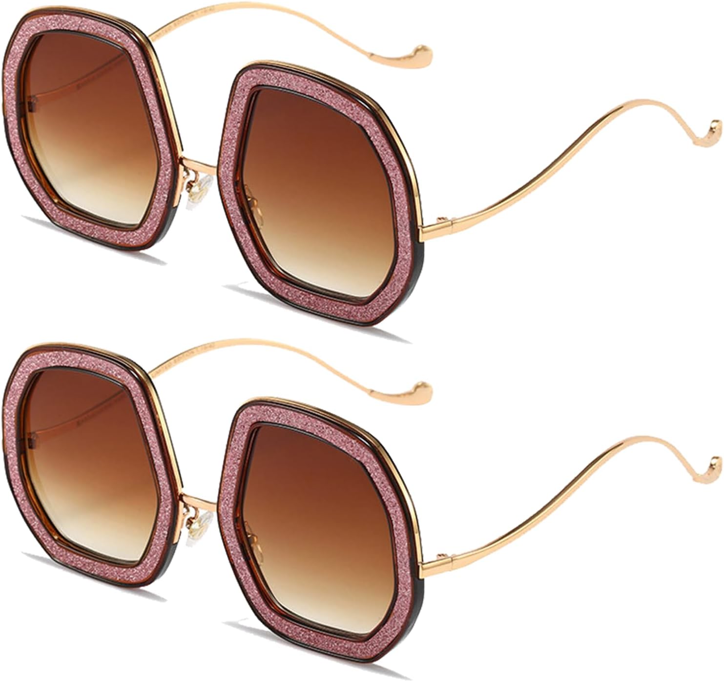 2 пары женских солнцезащитных очков, солнцезащитные очки с блестками и бриллиантами, ретро-солнцезащитные очки для лета, солнцезащитные очки для женщин для активного отдыха на природе Generic, Style 4
2 пары женских солнцезащитных очков, солнцезащитные очки с блестками и бриллиантами, ретро-солнцезащитные очки для лета, солнцезащитные очки для женщин для активного отдыха на природе Generic, Style 4