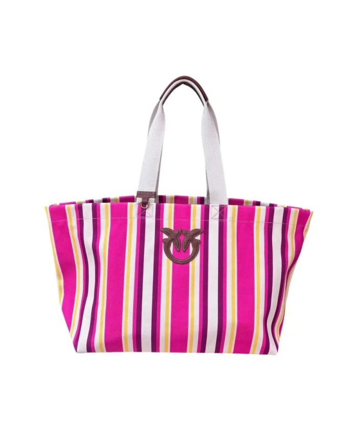 Холщовая сумка для покупок, цвет фуксия/желтый/белый, антикварная. Pinko, мультиколор
Холщовая сумка для покупок, цвет фуксия/желтый/белый, антикварная. Pinko, мультиколор