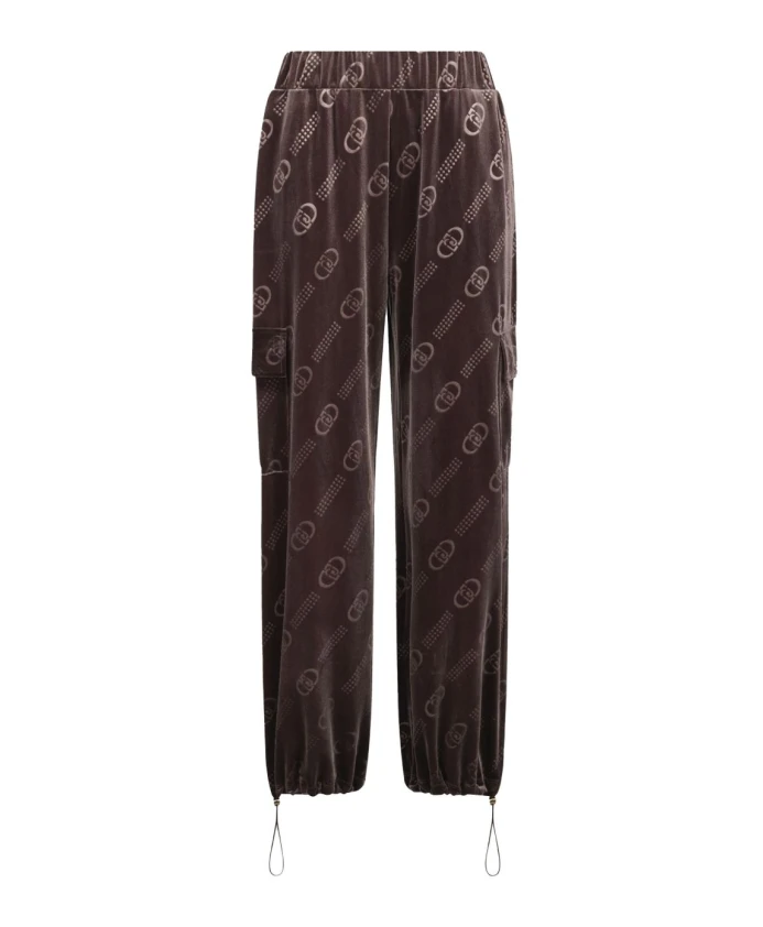 Велюровые брюки-карго с логотипом. Liu Jo, коричневый
Велюровые брюки-карго с логотипом. Liu Jo, коричневый