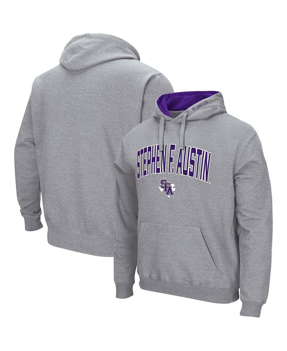 Мужская толстовка с капюшоном stephen f austin lumberjacks arch and logo из меланжевого серого цвета Colosseum, мульти
Мужская толстовка с капюшоном stephen f austin lumberjacks arch and logo из меланжевого серого цвета Colosseum, мульти