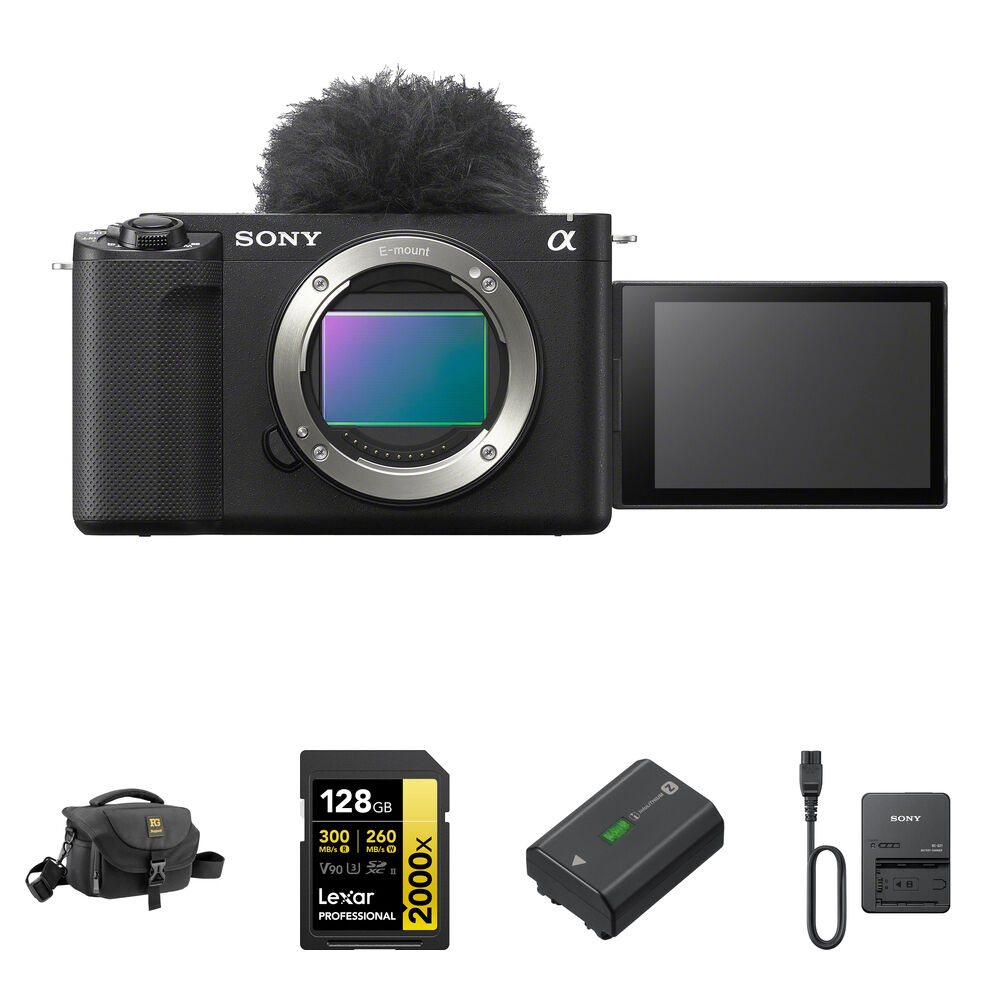 Беззеркальная камера Sony ZV-E1 Mirrorless Camera with Essentials+ Kit (Black)
Беззеркальная камера Sony ZV-E1 Mirrorless Camera with Essentials+ Kit (Black)