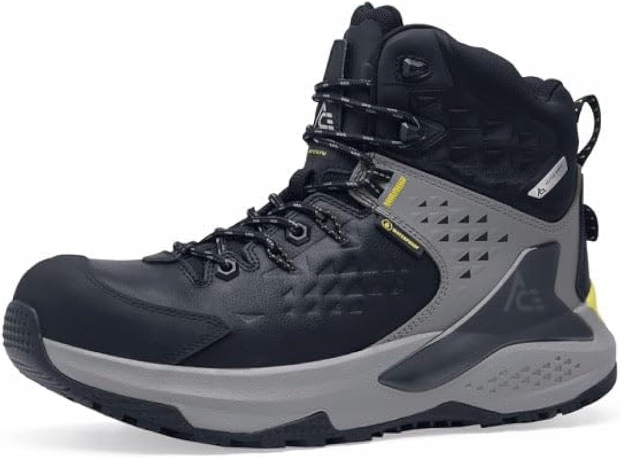 Ботинки ACE Arrow, мужские, 15 см, с носком из нанокомпозита (NCT), стойкие к скольжению, водоотталкивающие, черные Ace Work Boots
Ботинки ACE Arrow, мужские, 15 см, с носком из нанокомпозита (NCT), стойкие к скольжению, водоотталкивающие, черные Ace Work Boots