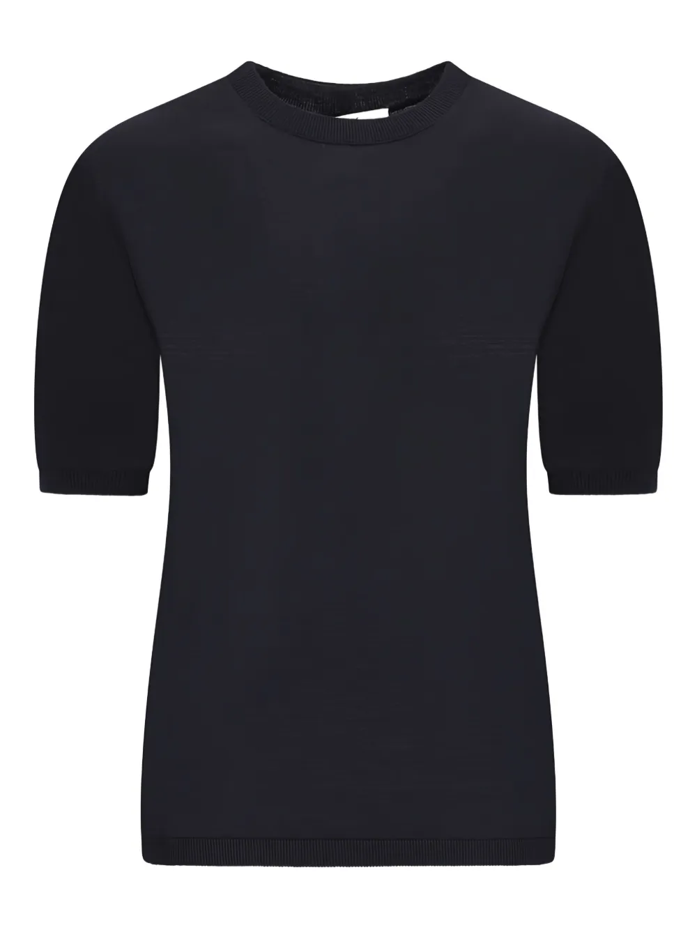 Топ с круглым вырезом и короткими рукавами MAX MARA, черный
Топ с круглым вырезом и короткими рукавами MAX MARA, черный