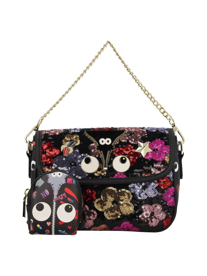 MyMo Женская сумка через плечо, черная
MyMo Женская сумка через плечо, черная