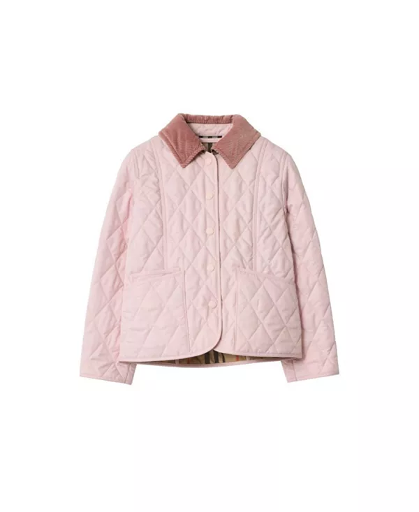 Стеганая куртка в деревенском стиле для девочек - для малышек и для взрослых. Burberry, розовый
Стеганая куртка в деревенском стиле для девочек - для малышек и для взрослых. Burberry, розовый