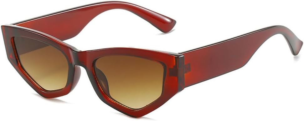 Ретро-солнцезащитные очки «кошачий глаз» неправильной формы для женщин, модные солнцезащитные очки UV400 для мужчин, многоугольные солнцезащитные очки с леопардовым принтом TKKTLLT, Brown Tea Gradient
Ретро-солнцезащитные очки «кошачий глаз» неправильной формы для женщин, модные солнцезащитные очки UV400 для мужчин, многоугольные солнцезащитные очки с леопардовым принтом TKKTLLT, Brown Tea Gradient