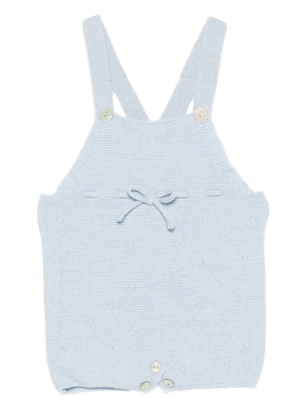 Вязаный комбинезон с бантом Paz Rodriguez, синий
Вязаный комбинезон с бантом Paz Rodriguez, синий