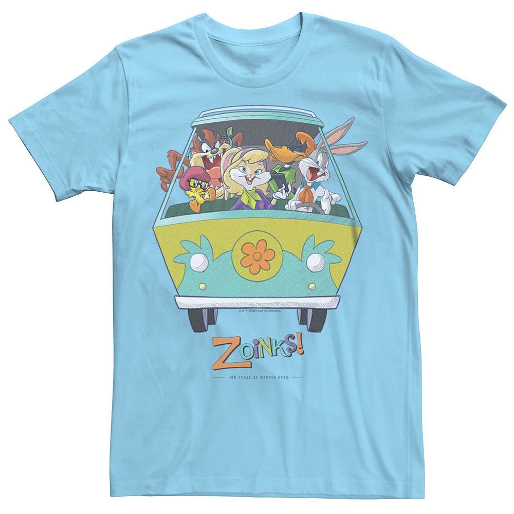 Мужская футболка с рисунком Looney Tunes In Scooby-Doo The Mystery Machine Licensed Character, цвет Light Blue
Мужская футболка с рисунком Looney Tunes In Scooby-Doo The Mystery Machine Licensed Character, цвет Light Blue