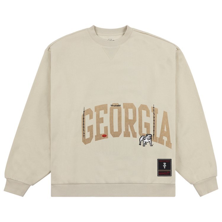 Толстовка Cactus Jack By Travis Scott Cactus Jack by Travis Scott x Mitchell & Ness University Of Georgia Crewneck, бежевый
Толстовка Cactus Jack By Travis Scott Cactus Jack by Travis Scott x Mitchell & Ness University Of Georgia Crewneck, бежевый