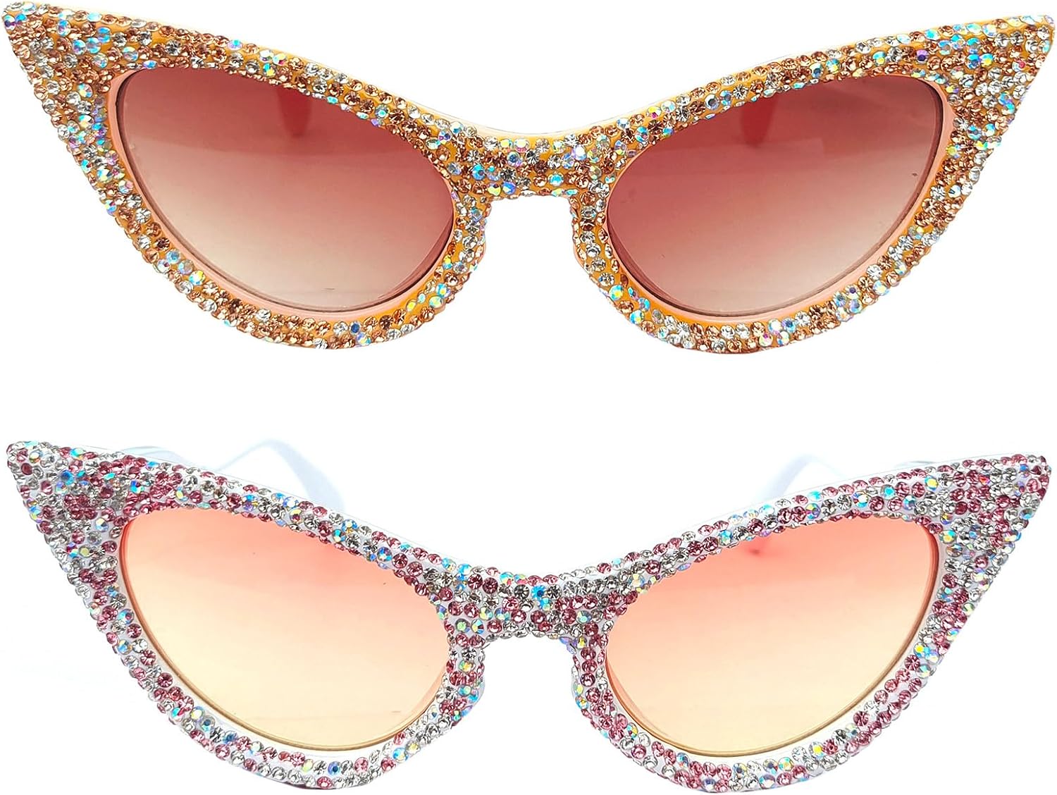 Willochra 2023 Модные солнцезащитные очки со стразами для женщин, розовые, сексуальные, с кристальными блестками, модные, ретро, в форме «кошачьего глаза», для вечеринок, 2pcs-white Pink& Brown
Willochra 2023 Модные солнцезащитные очки со стразами для женщин, розовые, сексуальные, с кристальными блестками, модные, ретро, в форме «кошачьего глаза», для вечеринок, 2pcs-white Pink& Brown