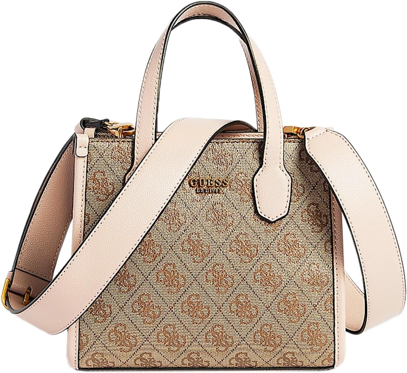 GUESS женская мини-сумка Silvana, Latte Logo/Rosewood
GUESS женская мини-сумка Silvana, Latte Logo/Rosewood