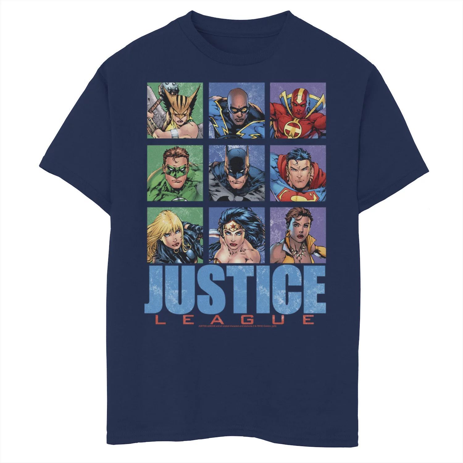 Футболка с графическими панелями Justice Action для мальчиков 8–20 лет Licensed Character 
Футболка с графическими панелями Justice Action для мальчиков 8–20 лет Licensed Character