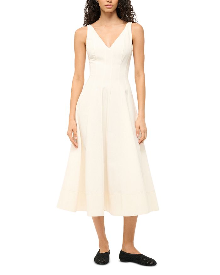 Платье миди Marieta STAUD, слоновая кость/кремовый
Платье миди Marieta STAUD, слоновая кость/кремовый