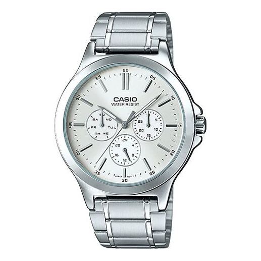 Часы Men's CASIO DRESS Series waterproof Stainless Steel Mens Silver Analog, цвет silver
Часы Men's CASIO DRESS Series waterproof Stainless Steel Mens Silver Analog, цвет silver