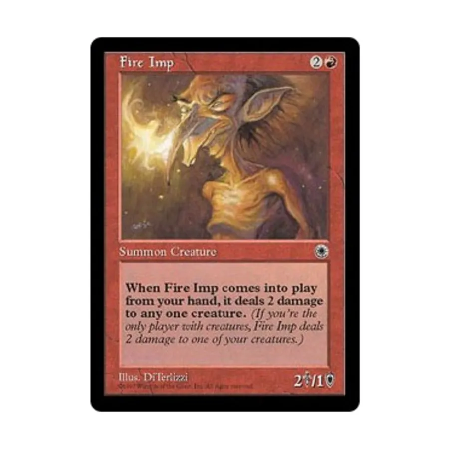 CCG Огненный бес (С), MTG - Portal
CCG Огненный бес (С), MTG - Portal