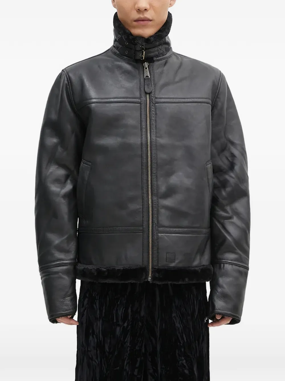 Куртка на молнии с высоким воротником Alpha Industries, черный
Куртка на молнии с высоким воротником Alpha Industries, черный