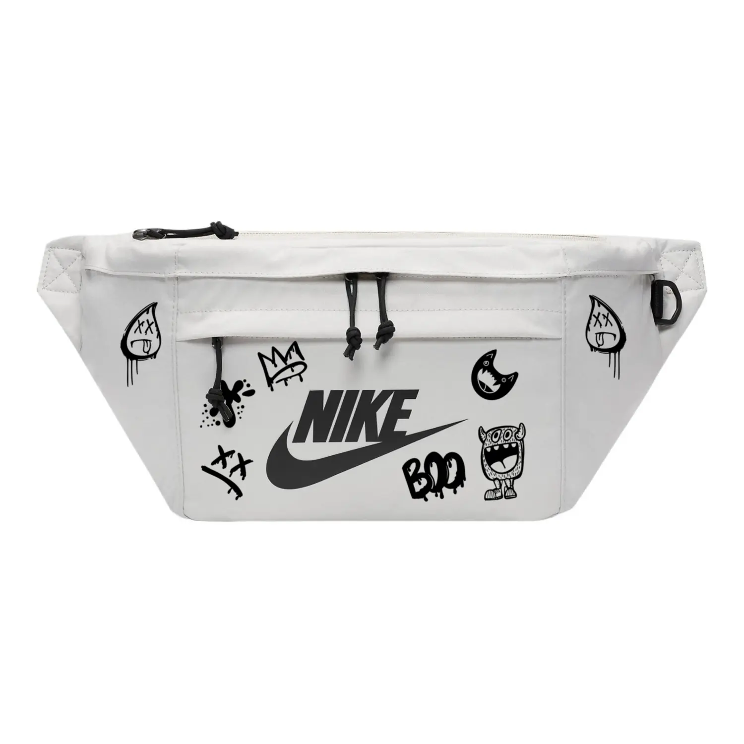 Nike Тканевая наплечная сумка через плечо поясная унисекс светло-бежевая, Monster Graffiti
Nike Тканевая наплечная сумка через плечо поясная унисекс светло-бежевая, Monster Graffiti