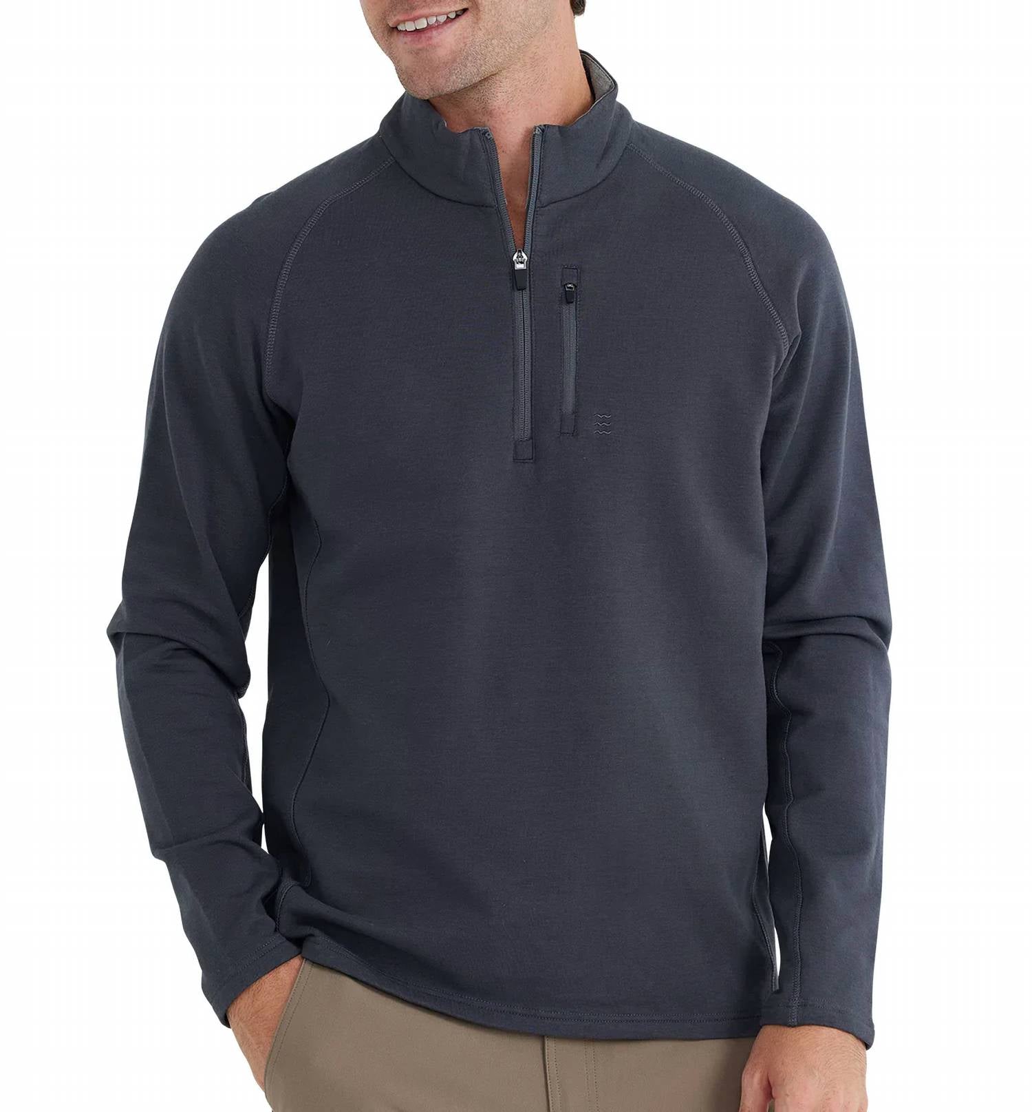 Мужская куртка Bamboo Heritage Quarter Zip в графитовом цвете FREE FLY, цвет graphite
Мужская куртка Bamboo Heritage Quarter Zip в графитовом цвете FREE FLY, цвет graphite