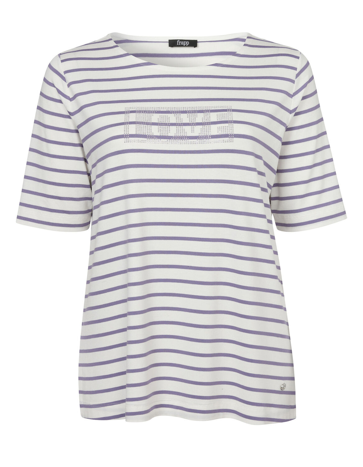 Футболка FRAPP, цвет lavender/offwhite 
Футболка FRAPP, цвет lavender/offwhite