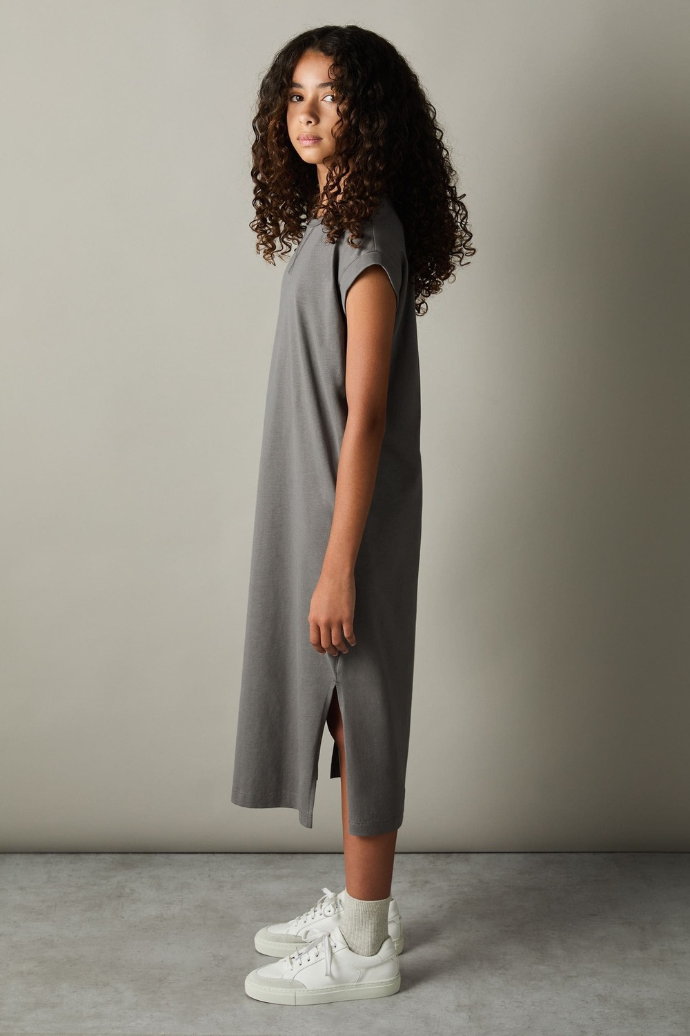 Платье Cleo из хлопкового джерси с рукавами крылышками Reiss, серый
Платье Cleo из хлопкового джерси с рукавами крылышками Reiss, серый