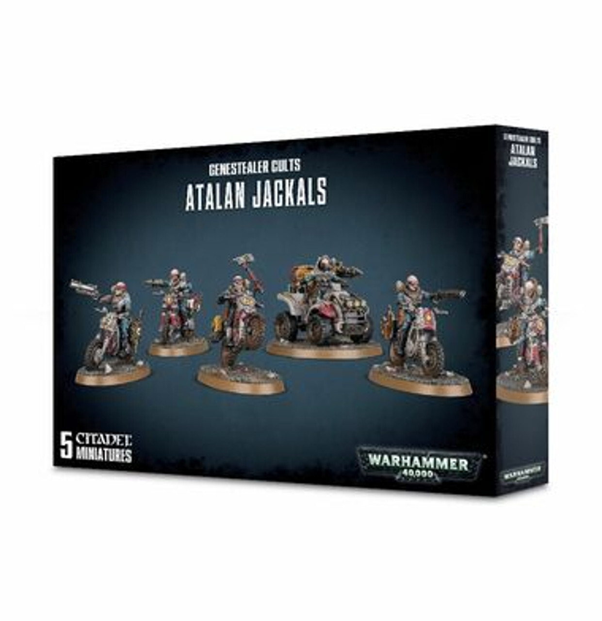 Миниатюра Warhammer 40K: Genestealer Cults - Atalan Jackals
Миниатюра Warhammer 40K: Genestealer Cults - Atalan Jackals