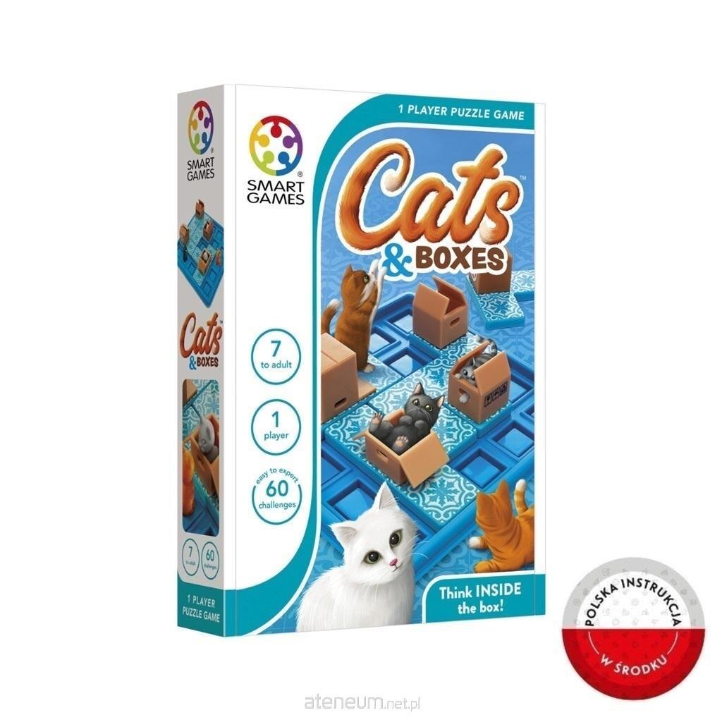 Игра-головоломка Cats & Boxes (ENG) Smart Games IUVI Games
Игра-головоломка Cats & Boxes (ENG) Smart Games IUVI Games