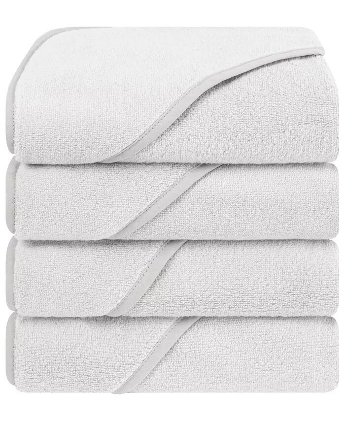 Набор детских банных полотенец с капюшоном, 4 предмета American Soft Linen, серый
Набор детских банных полотенец с капюшоном, 4 предмета American Soft Linen, серый