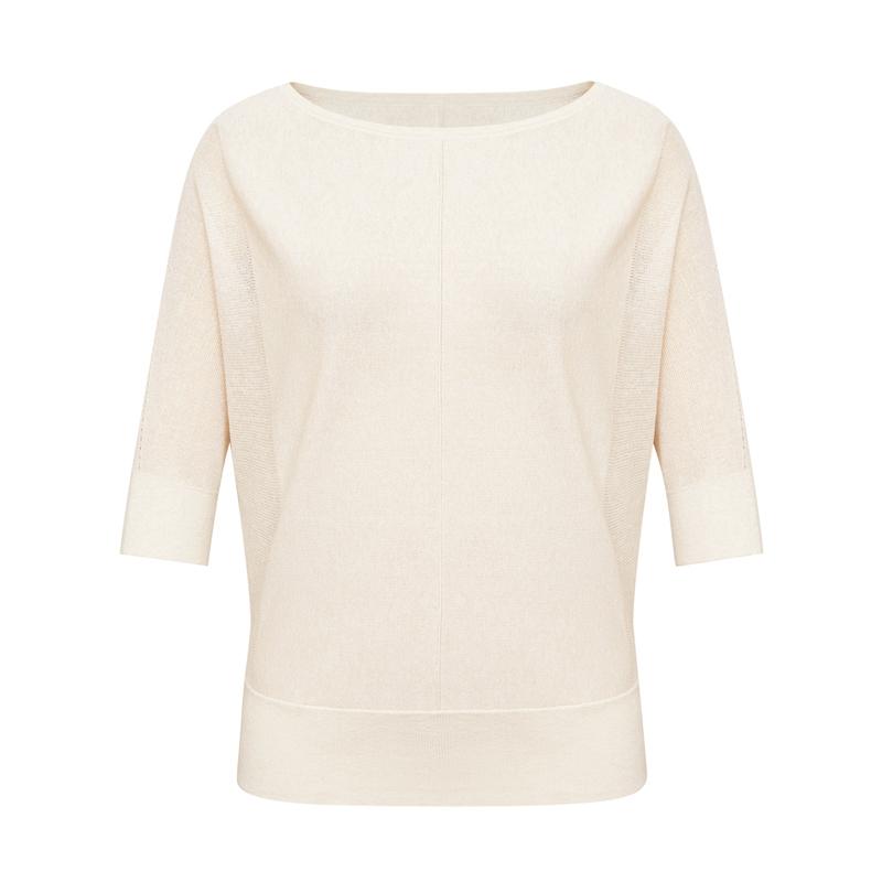 Вязаный свитер Deep Breath из пряжи с широкими рукавами три четверти, синяя дымка
Вязаный свитер Deep Breath из пряжи с широкими рукавами три четверти, синяя дымка