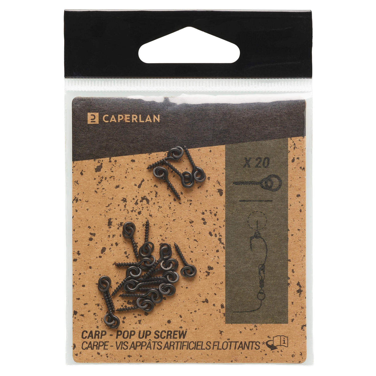 Выдвижной винт 20 шт. CAPERLAN
Выдвижной винт 20 шт. CAPERLAN