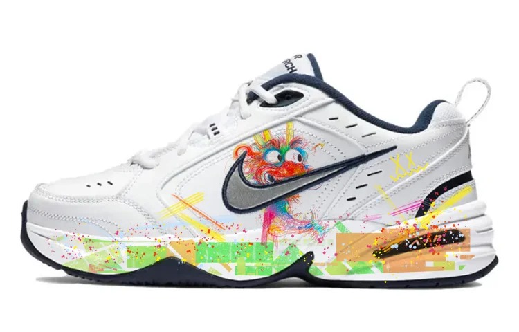 Кастомизированные кроссовки Nike Air Monarch 4 Chunky Sneakers Unisex, белый/синий
Кастомизированные кроссовки Nike Air Monarch 4 Chunky Sneakers Unisex, белый/синий