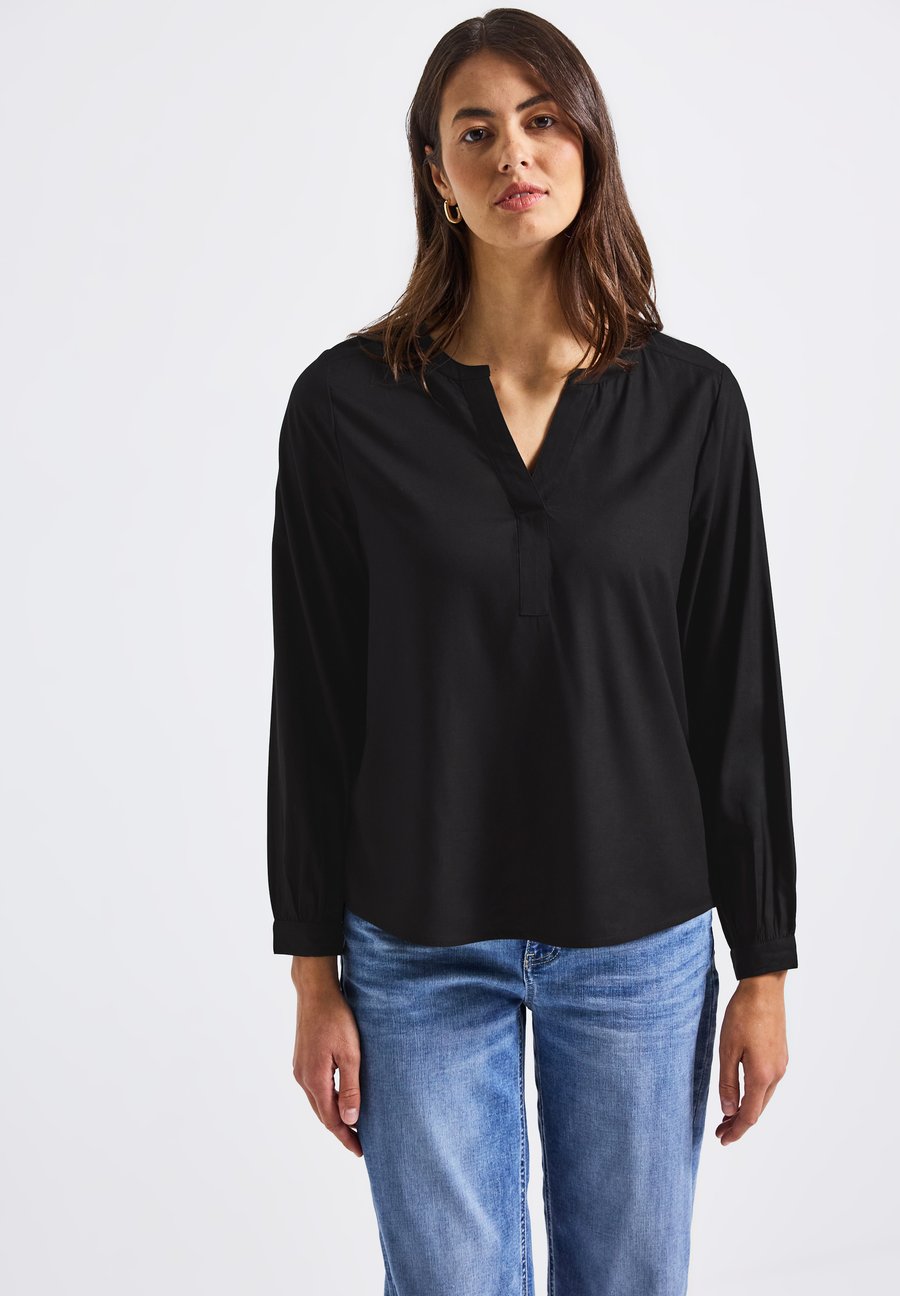 Блуза Street One SPLIT NECK, Schwarz/Black
Блуза Street One SPLIT NECK, Schwarz/Black