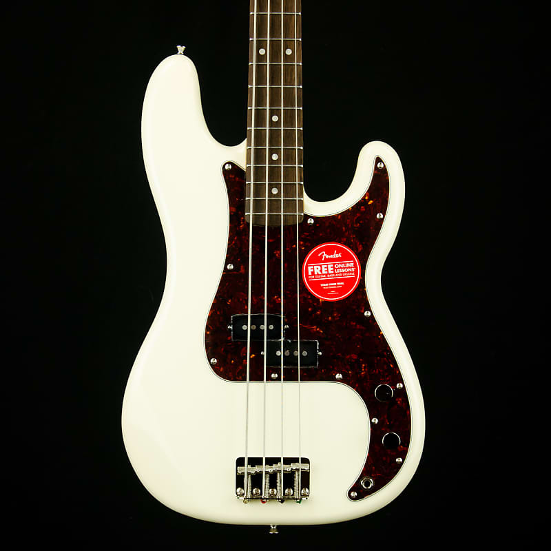Squier Classic Vibe '60s Precision Bass 4-струнная электрическая бас-гитара, олимпийский белый 0374510505
Squier Classic Vibe '60s Precision Bass 4-струнная электрическая бас-гитара, олимпийский белый 0374510505