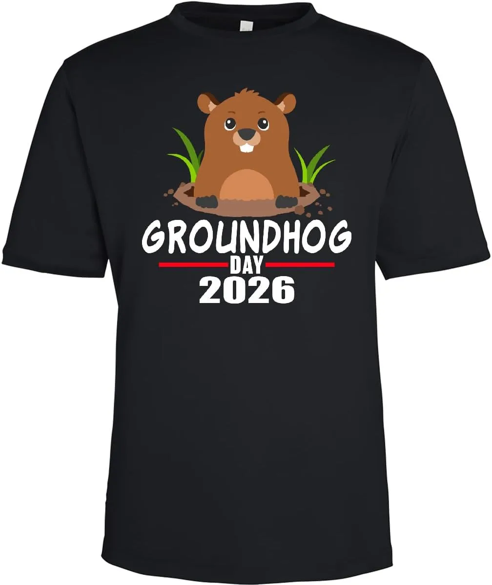 Футболка Groundhog Day 2026 Adult Performance inktastic
Футболка Groundhog Day 2026 Adult Performance inktastic