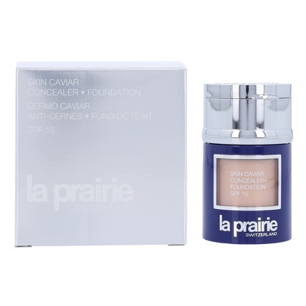 La Prairie Skin Caviar Concealer Foundation SPF 15 Cream Peche, 1 унция 
La Prairie Skin Caviar Concealer Foundation SPF 15 Cream Peche, 1 унция