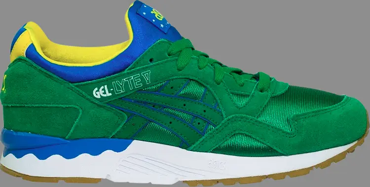 Кроссовки gel lyte 5 'brazil' Asics, зеленый
Кроссовки gel lyte 5 'brazil' Asics, зеленый