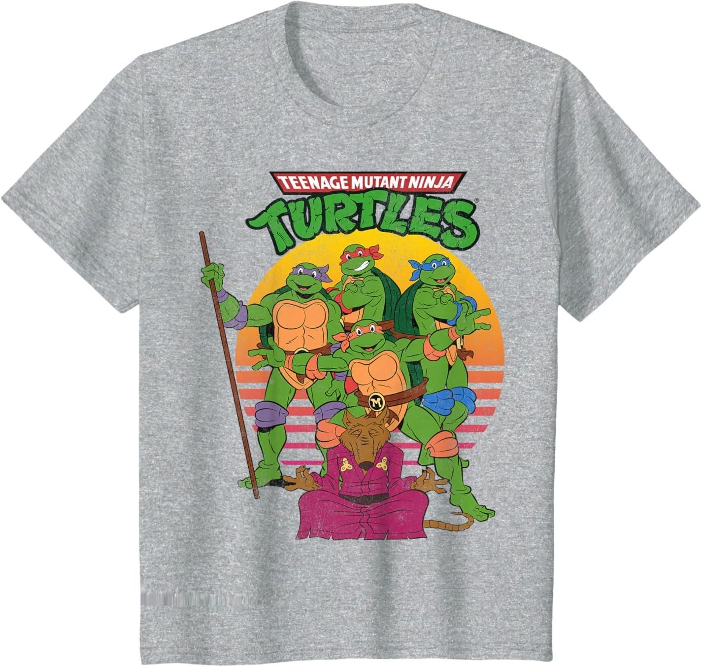 Футболка для подростков Teenage Mutant Ninja Turtles Retro Sun Group, серый вереск
Футболка для подростков Teenage Mutant Ninja Turtles Retro Sun Group, серый вереск