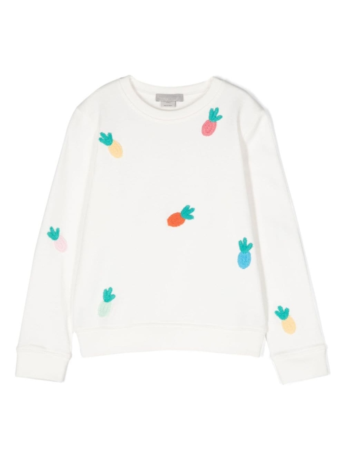 Stella McCartney Kids толстовка с вышивкой, белый
Stella McCartney Kids толстовка с вышивкой, белый